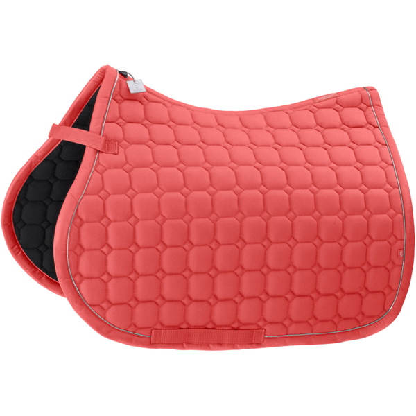 2025 Eskadron Cotton Saddle Cloth 211075 412 - Coral Blossom